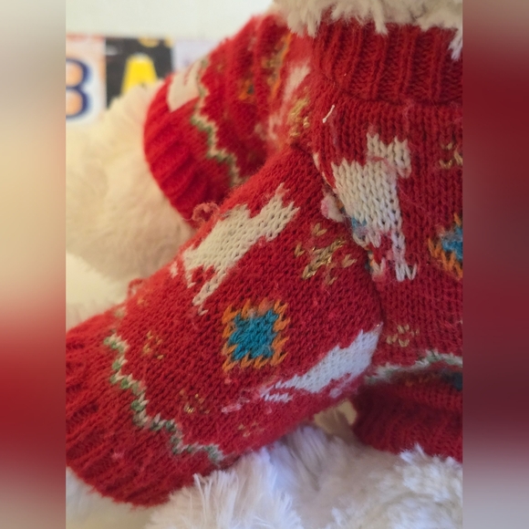 2012 Target Bullseye Plush Dog Stuffed Animal Christmas-Used, Read Details - Picture 4 of 16